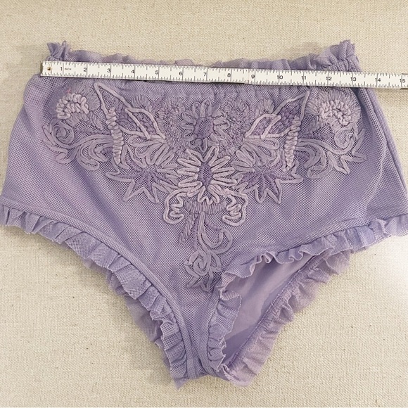 NEW FREE PEOPLE BLOOMER SHORTS PURPLE - Picture 10 of 13